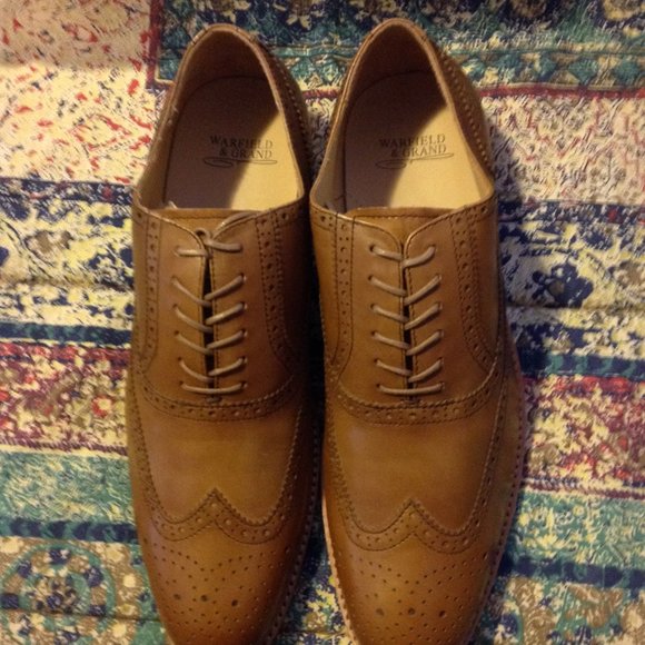 Warfield Grand Wingtip Brogue British 